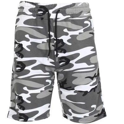 Мужские облегающие шорты с камуфляжным принтом urban camo