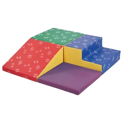 Игровой набор ECR4Kids SoftZone Little Me 4‑в‑1, разноцветный