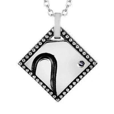 Женское колье из нержавеющей стали Best Friend Half Heart с кубическим цирконием в виде половины сердца - 18