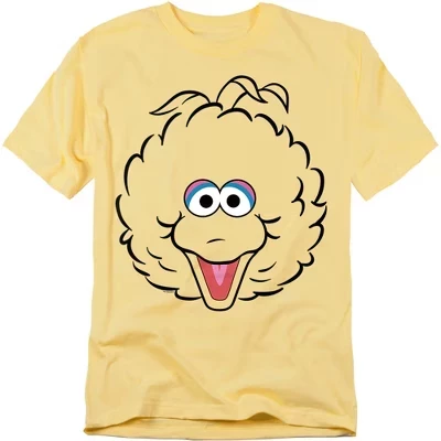 Мужская футболка Big Bird с бананом на все лицо