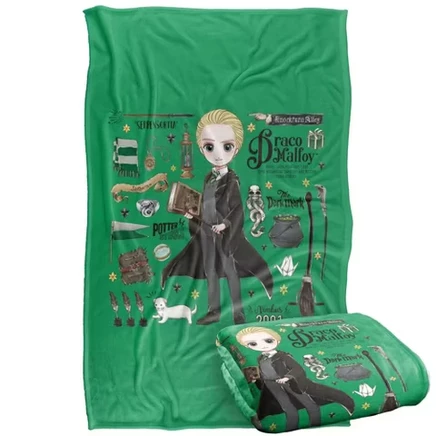 Все, что есть у Драко Малфоя, - супер мягкое на ощупь одеяло Draco Malfoy Silky Touch 36 
