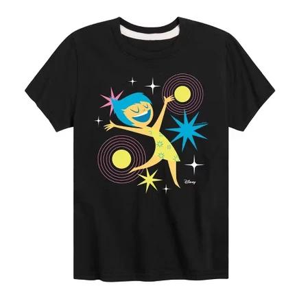 Графическая футболка Joy Graphic с коротким рукавом черного цвета