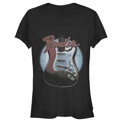 Женская футболка Fender Guitar Spotlight, черная