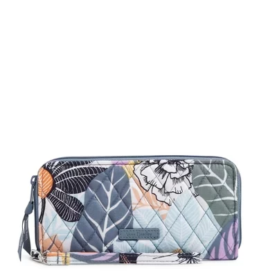 Женский клатч Vera Bradley Accordion, palm floral