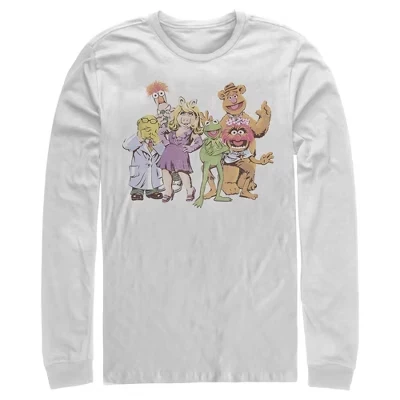 Мужская футболка The Muppets The Gang, белая