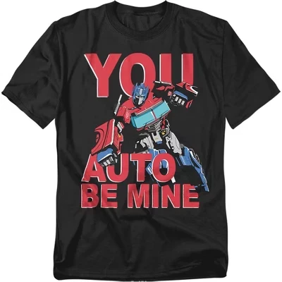 Men's  Valentine's Day You Auto Be Mine T-Shirt black