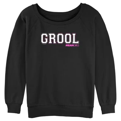 Женский свитшот Mean Girls Grool, черный