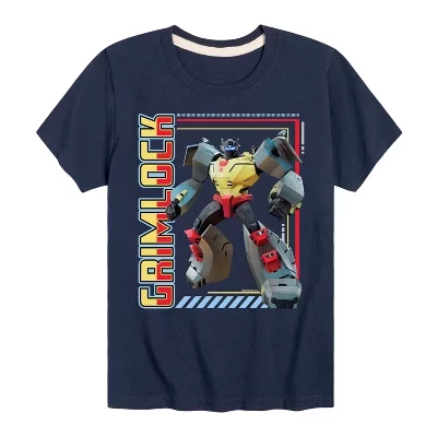 Футболка для мальчиков Transformers Grimlock, синяя