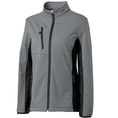 Женская куртка Narvik Colorblock Softshell из мягкого материала pure slate/черный
