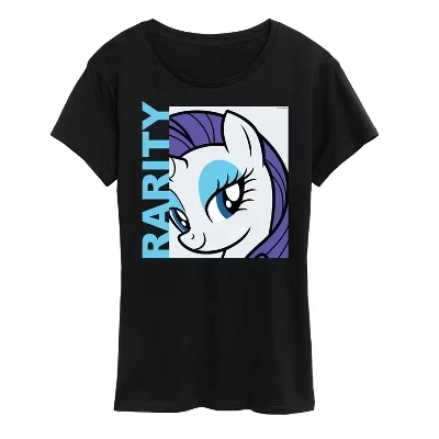 Женская футболка с коротким рукавом Character Block Rarity, черная