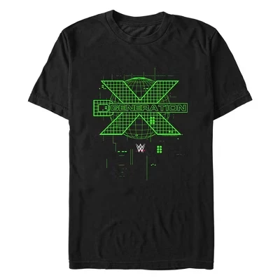 Мужская футболка с логотипом DX Generation Green черного цвета