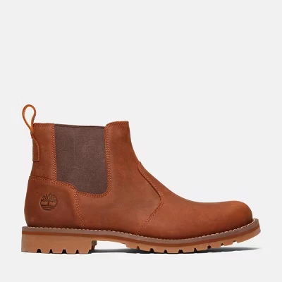 Мужские челси Timberland Redwood Falls из кожи, ржавые