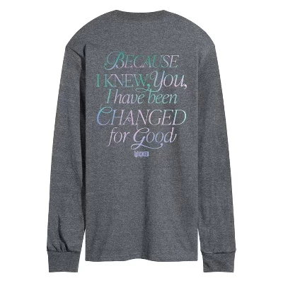 Мужская футболка с длинным рукавом и графическим рисунком heather charcoal