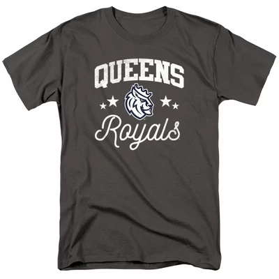 Мужская футболка NCAA Queens Charlotte, черная