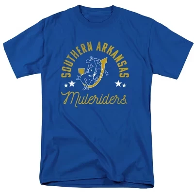 Мужская футболка NCAA, Южный Арканзас, королевская синяя
