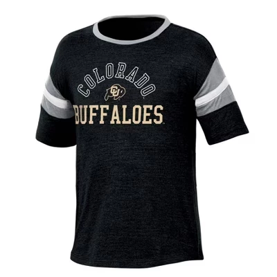 Рубашка в полоску с коротким рукавом для девочек Colorado Buffaloes