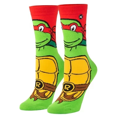 , Nickelodeon TMNT Черепашки-ниндзя, Мультфильм 90-х, Забавные носки Рафаэля