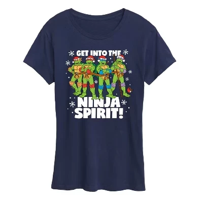 Женская футболка с коротким рукавом Get Into The Ninja Spirit с графическим рисунком