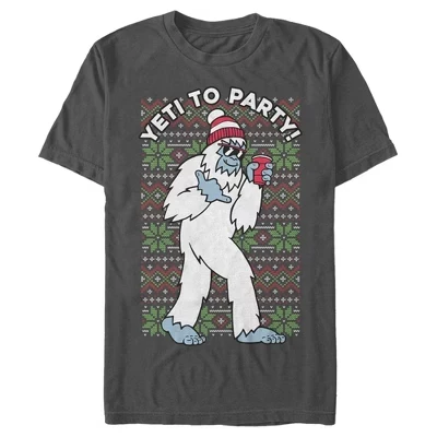 Мужская футболка Lost Gods Yeti to Party от бренда charcoal