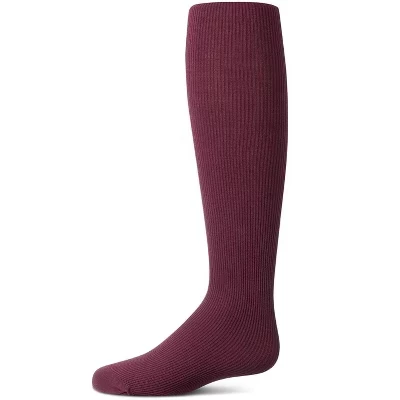 Колготки для девочек MeMoi Ribbed Supreme, сливовые
