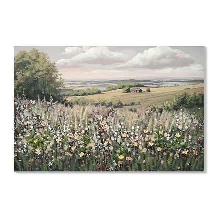 Картина FAMYYT «Полевые цветы» в раме, 61×91 см