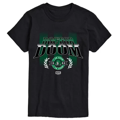 Мужская футболка Doom Soccer Jersey с коротким рукавом и графическим рисунком, черная