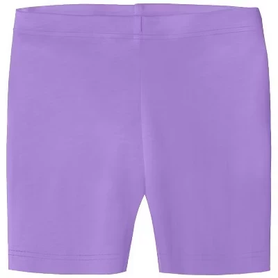 Шорты для девочек City Threads, 100% хлопок, фиолетовые