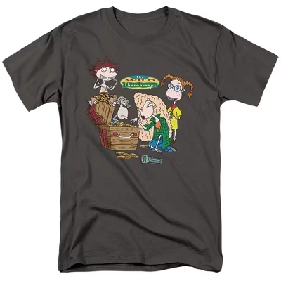 Мужская футболка Wild Thornberrys Treasure Hunt, угольная
