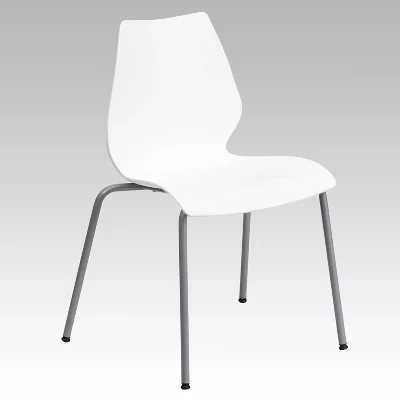 Стул Flash Furniture HERCULES, штабелируемый, белый