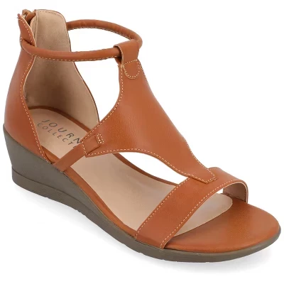 Женские босоножки Journee Collection Trayle, бежевые