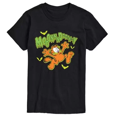 Мужская футболка Garfield Spooky Monday, черная