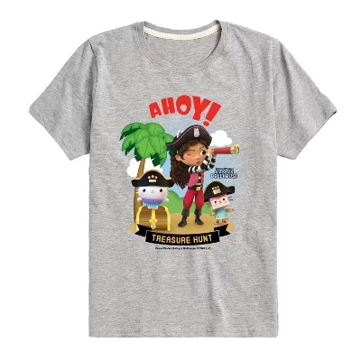 Футболка Ahoy Treasure Hunt с коротким рукавом и графическим рисунком athletic heather