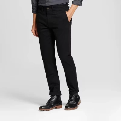 Мужские брюки чинос Goodfellow & Co Every Wear, черные
