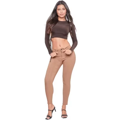 Женские джинсы YMI Hyper Stretch, скинни, миндальные