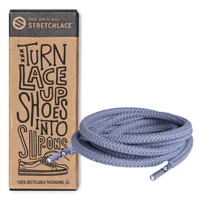 Эластичные шнурки The Original Stretchlace, серые
