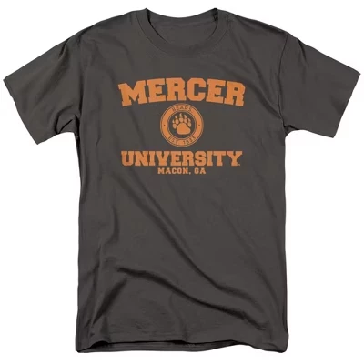 Мужская футболка с официальным логотипом Mercer University Circle.