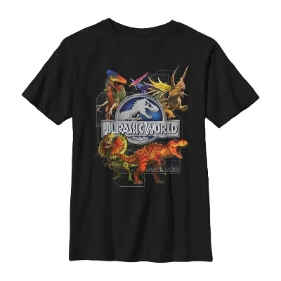 Футболка New World Evolution для мальчика, черная