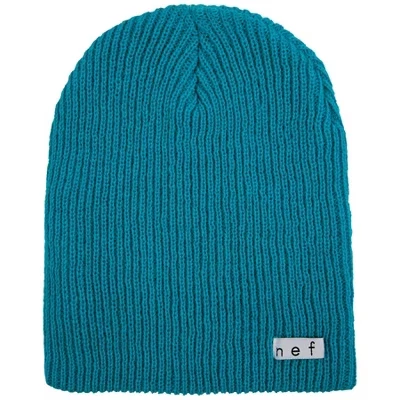 Шапочка унисекс NEFF Daily Beanie голубого цвета