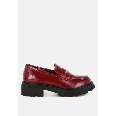 Женские лоферы London Rag Gleam Stride, красные