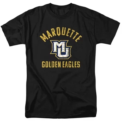 Мужская футболка NCAA Marquette, Golden Eagles, чёрная