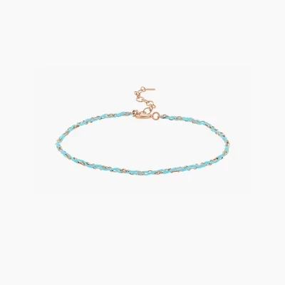 Браслет Bearfruit Jewelry Katarina, серебро 925, мятный