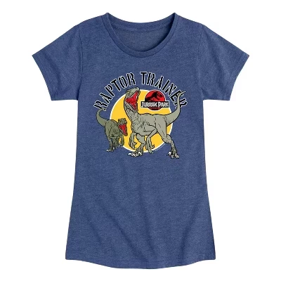 Приталенная футболка Raptor Trainer с коротким рукавом и рисунком heather navy