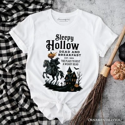 Женская футболка OrnamentallyYou Headless Horseman, белая