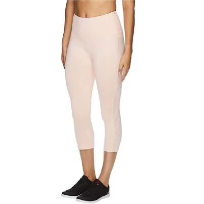 Женские капри Reebok Align компрессионные, розовые