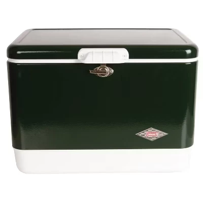 Кулер Coleman Steel 51 л, зеленый