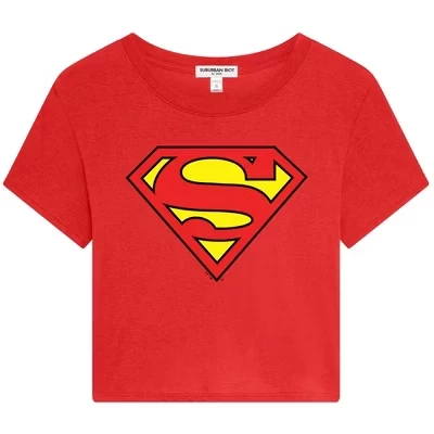 Женский топ Superman Dylan с логотипом, красный