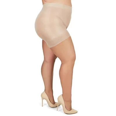 Женские колготки MeMoi Curvy City с утяжкой, бежевые