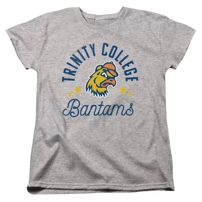 Женская футболка Trinity College Bantams athletic heather
