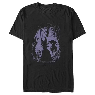Мужская футболка Sleeping Beauty Maleficent, черная