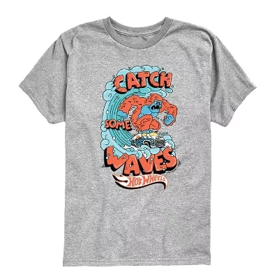 Футболка с коротким рукавом Catch Some Waves с графическим рисунком athletic heather